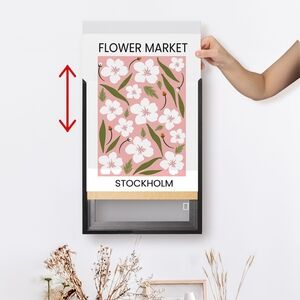 16 X 24 Black Frame Set Of 2